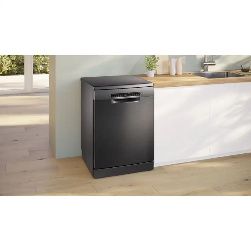 Bosch SMS4EMC06E Serie 4, Fristående diskmaskin Svart