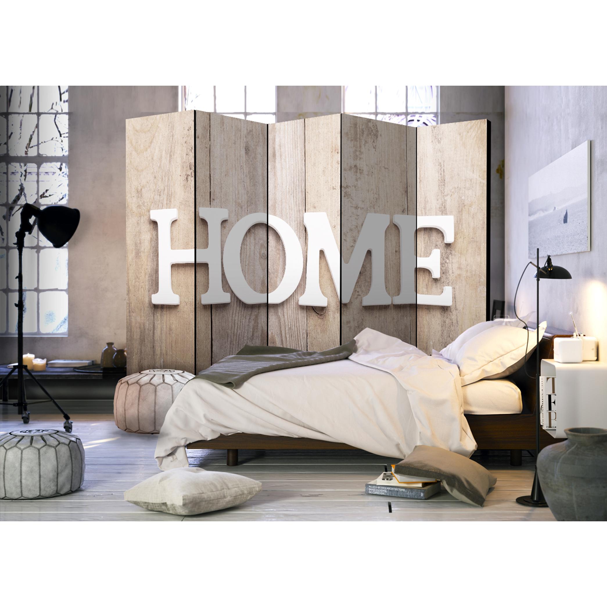Rumsavdelare Skärmvägg Arkiio Home on wooden boards 225x172 cm