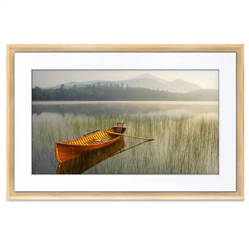 Digital Tavla Netgear Meural Canvas 27-tum Light Wood