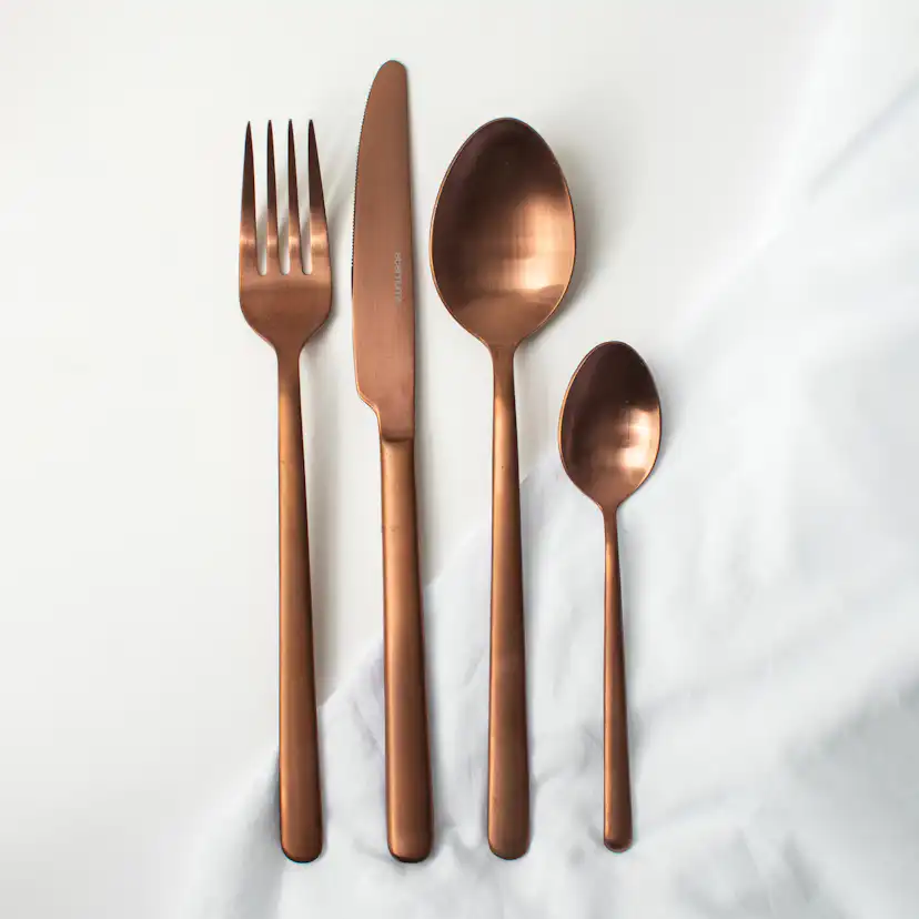 Bestickset Eternum Nardo Koppar 16 Delar