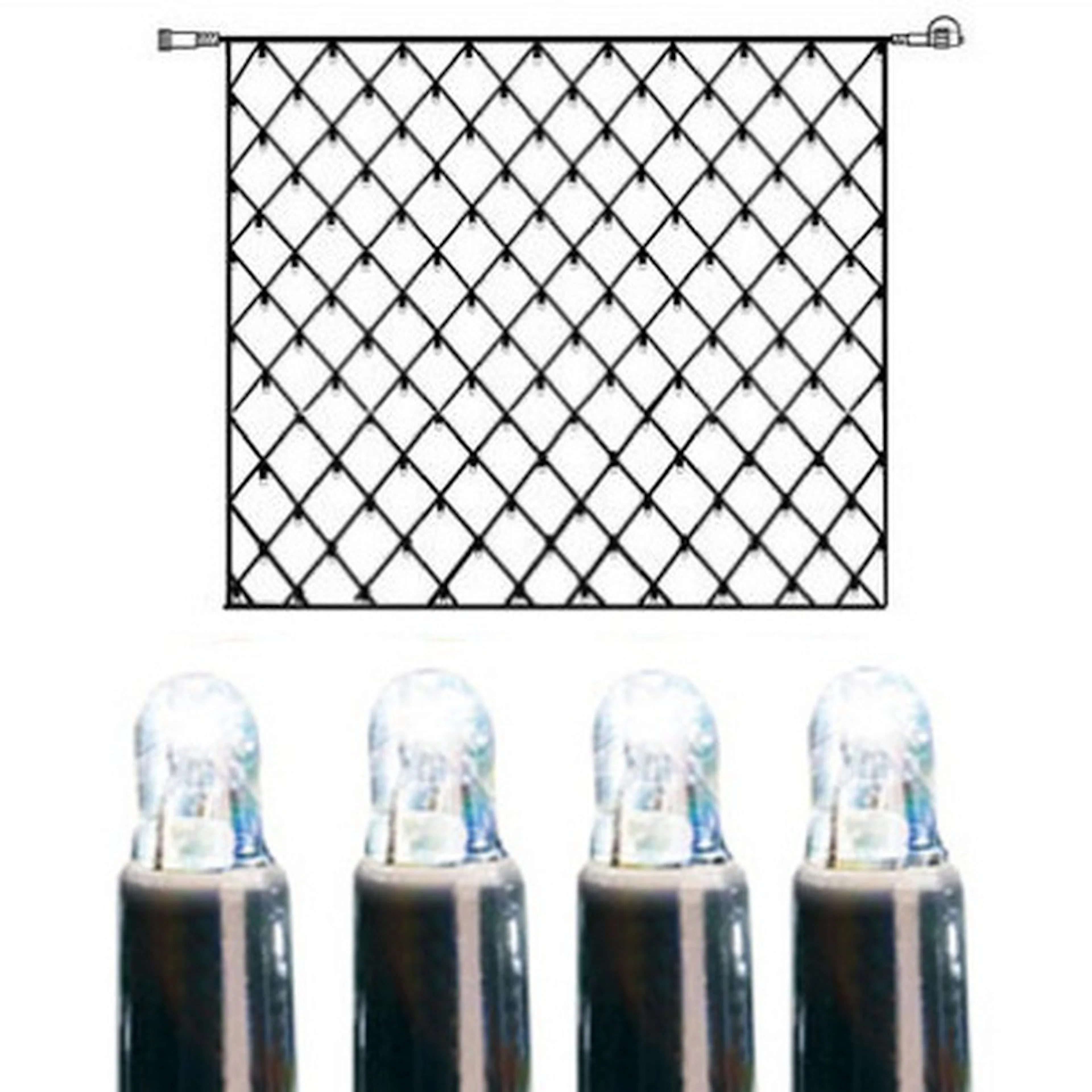 Ljusnät Extra System LED 192L Kallvit