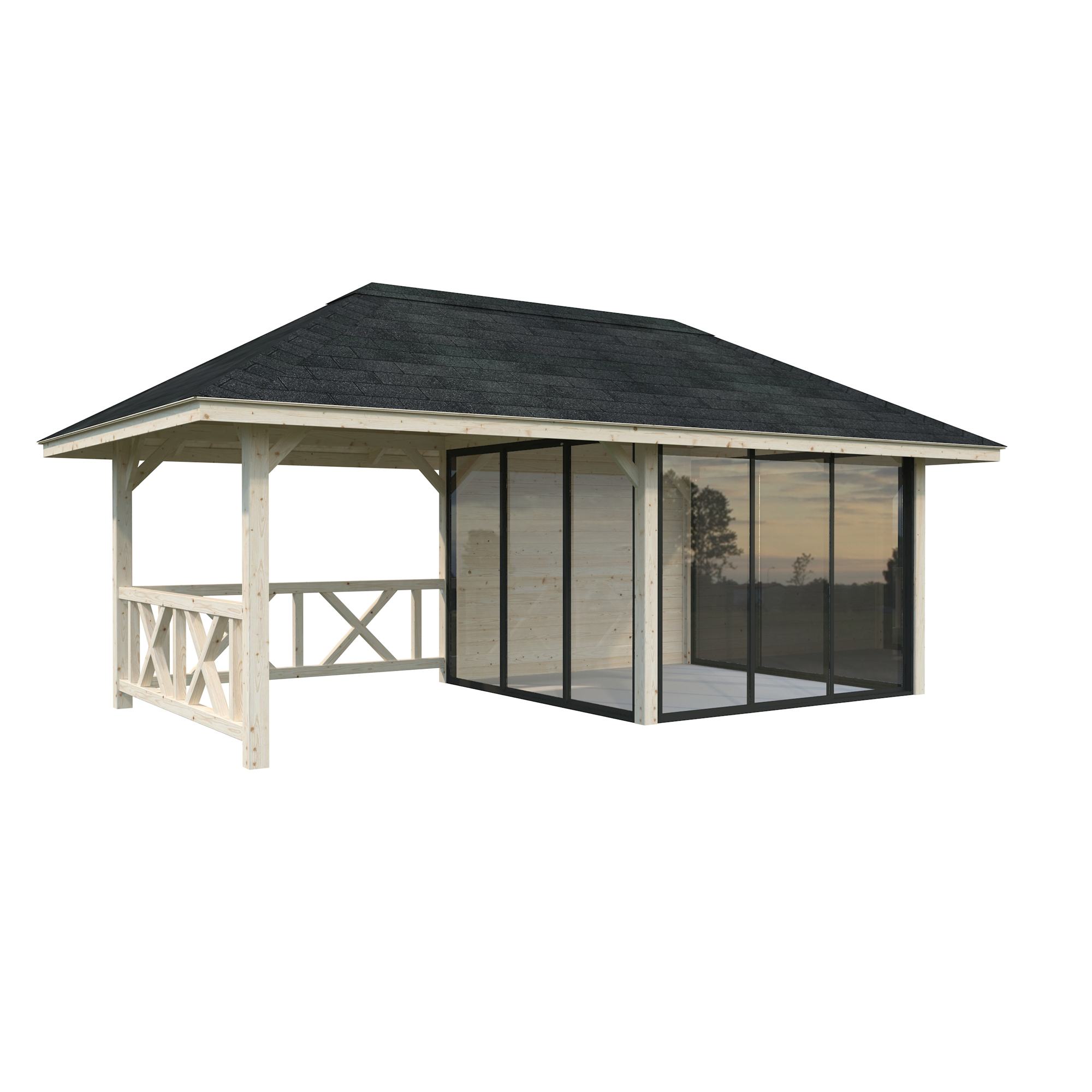 Uterum Palmako Bianca 16,6 m2 Set 204 Slide