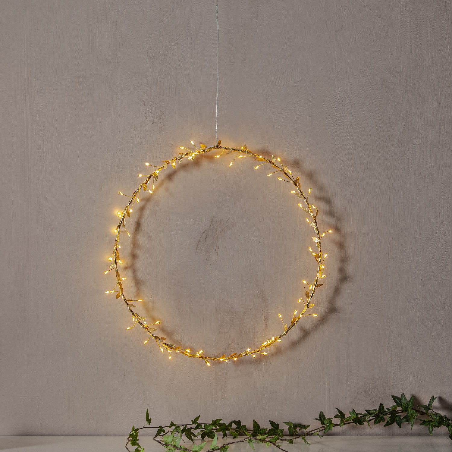 Hängande Dekoration Star Trading Krans Winny 38 cm