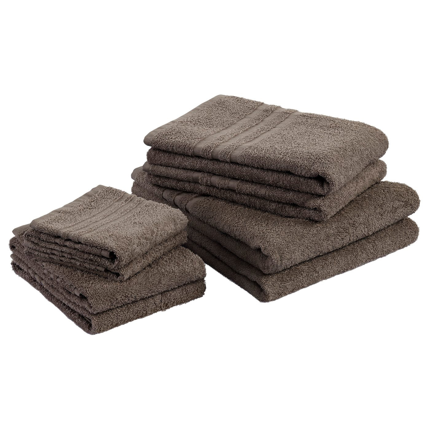 Gästhandduk Borganäs of Sweden Basic Frotté Brun