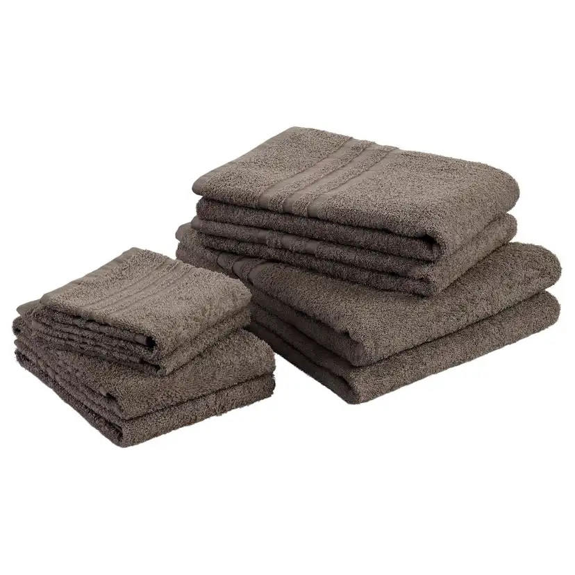 Gästhandduk Borganäs of Sweden Basic Frotté Brun