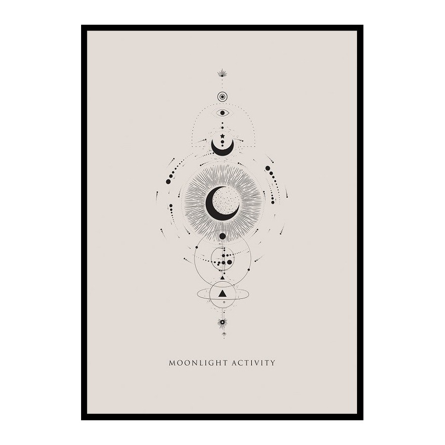 Poster Gallerix Moonlight Activity No1