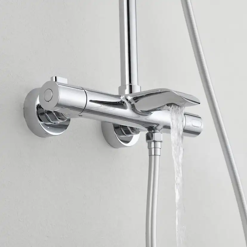 Takduschset Bathlife Svalla med Badkarsblandare