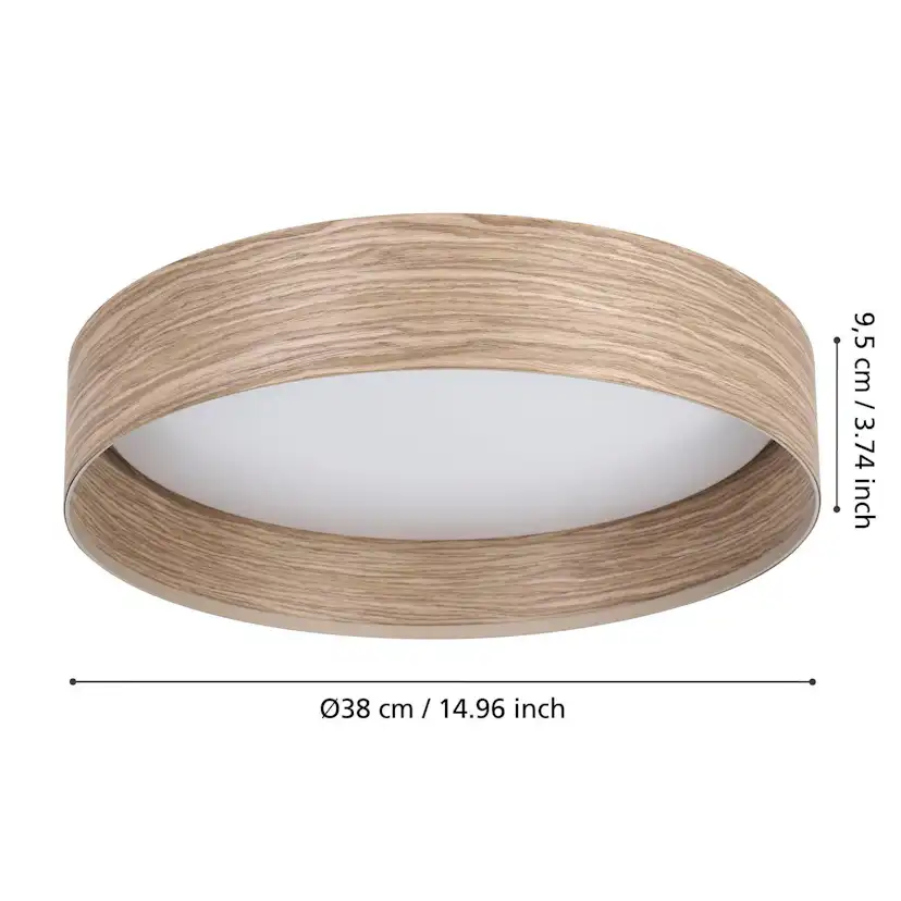 Taklampa Eglo Luppineria Ø380 mm