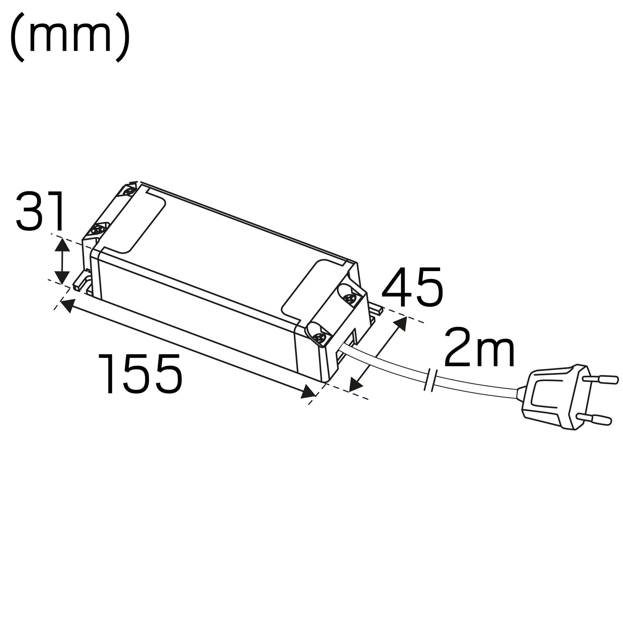 Downlight Hide-a-lite Plano Basic Vit