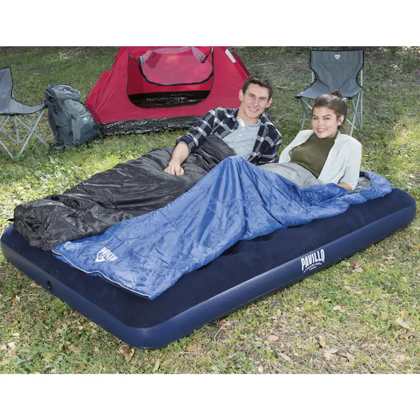 67002 Pavillo 1.91m x 1.37m x 22cm Airbed Full Uppblåsbar madrass Bestway Pavillo Airbed