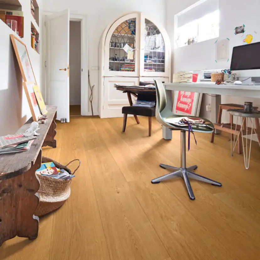 Trägolv HD 400 Natural oak 08907, Längd: 2600 mm