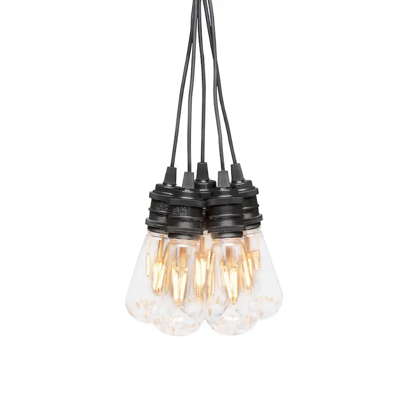 Tilläggsslinga Gnosjö Konstsmide E27 10 Amber LED