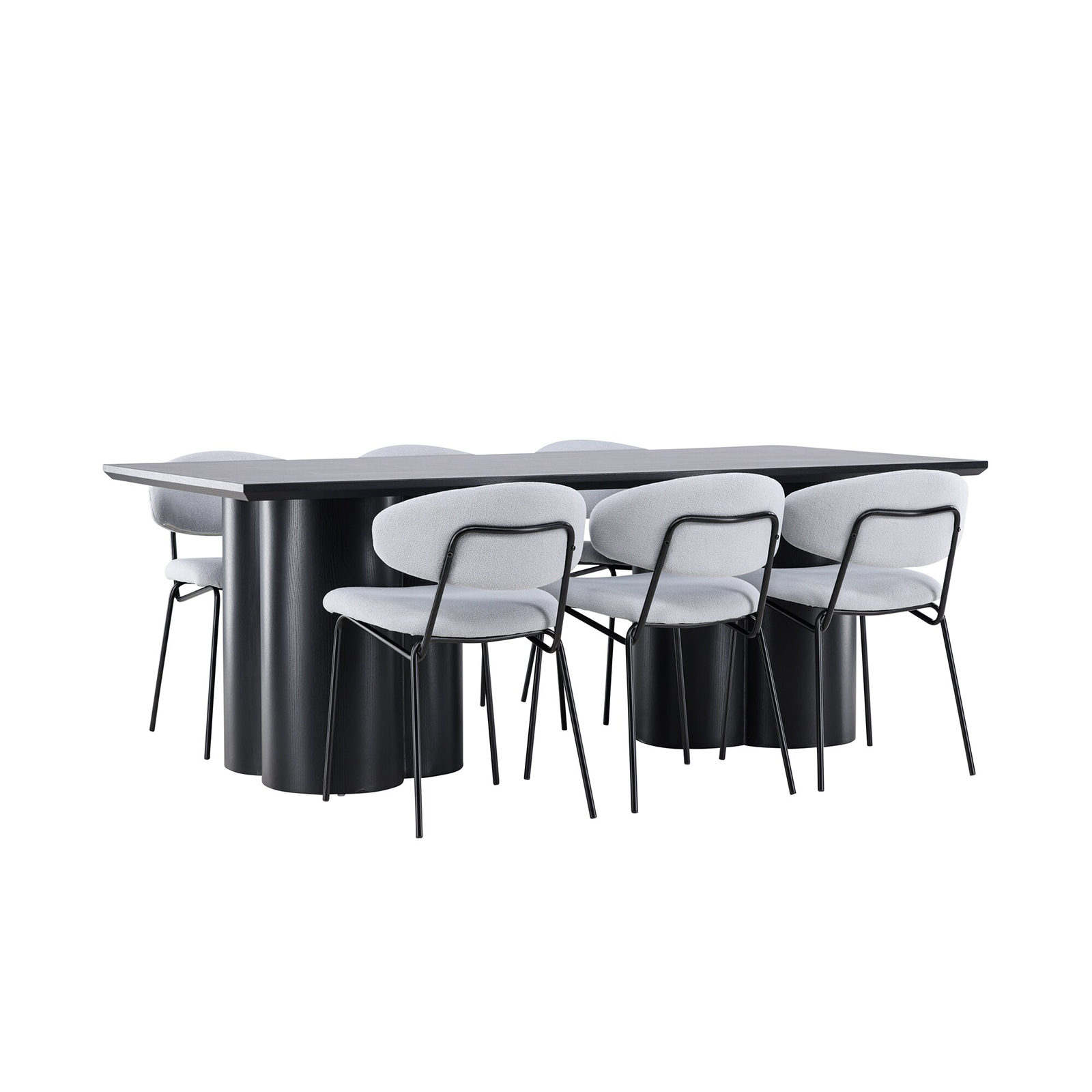 Matgrupp Venture Home Olivia 210 med 6 st Chico Stolar