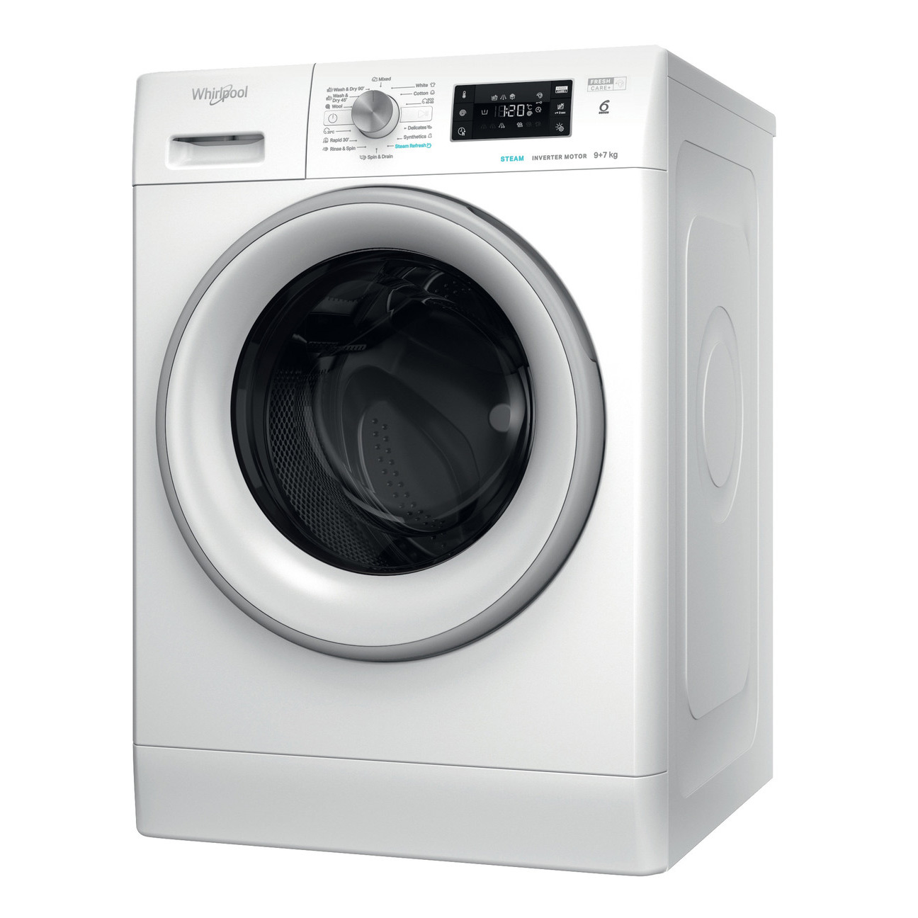 Tvätt-/Torkmaskin Whirlpool Kombi FFWDB 976258 SV EE