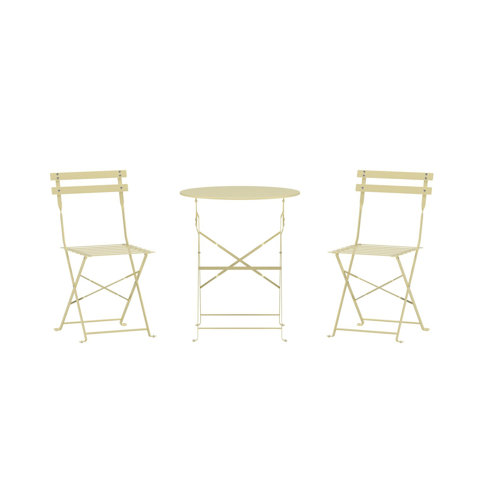 Caféset Venture Home Tao Fällbart Set med 2 stolar och 1 bord