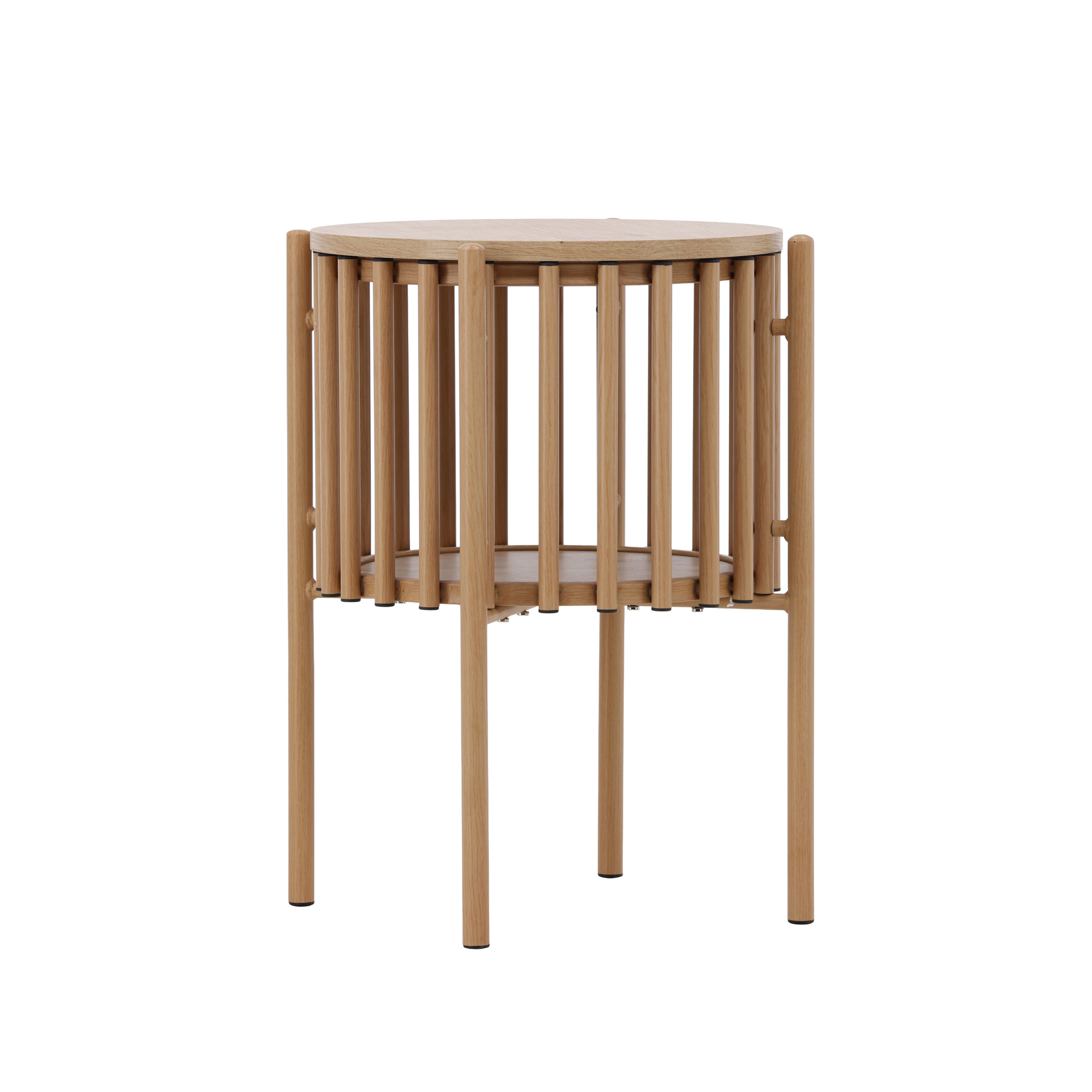 Sidobord Venture Home Rubbo Ø45x65 cm med Förvaring