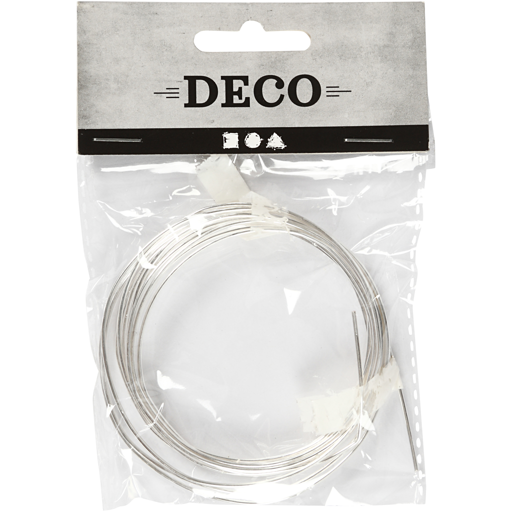 Metalltråd Creativ Company Försilvrad 3 m