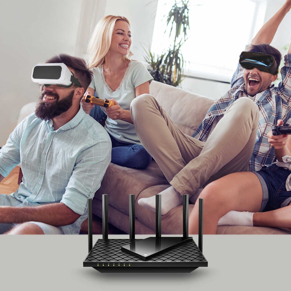 Router TP-Link Archer AX72 Dual-Band Gigabit Wi-Fi 6
