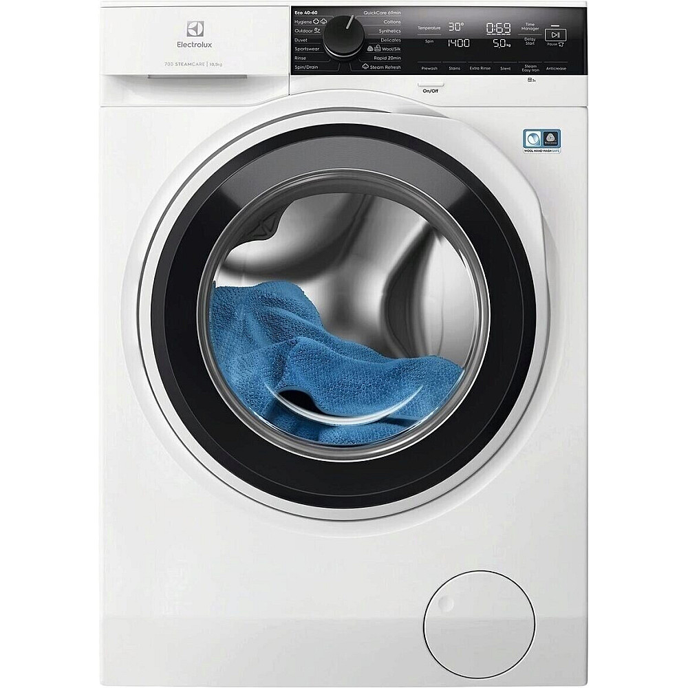 Frontmatad Tvättmaskin Electrolux SteamCare EFI743RX4R med QuickCare och SensiCare+