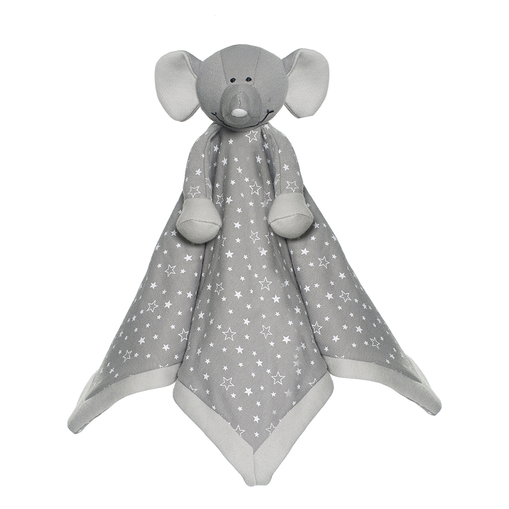 Snuttefilt Teddykompaniet Diinglisar Organic Stars Elefant