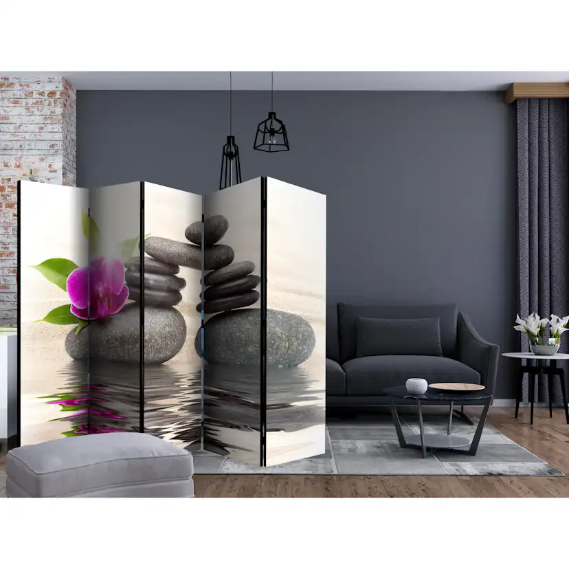 Rumsavdelare Skärmvägg Arkiio Resting Orchid II 225x172 cm