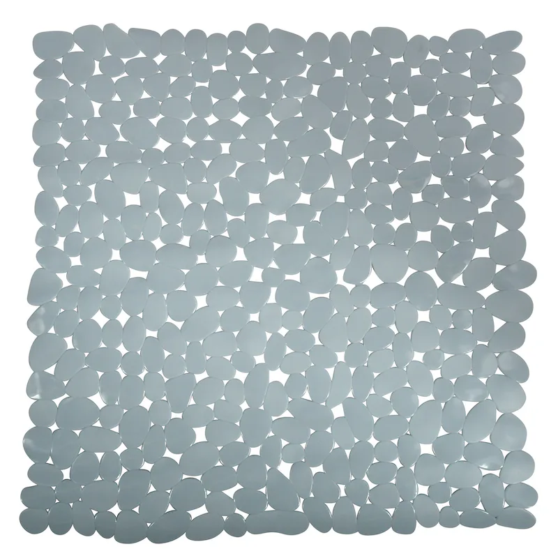 Halkskyddsmatta Galets l.grey 53x53 cm Ljusgrå