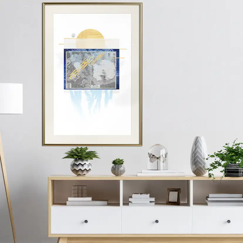 Poster Artgeist Affisch Antarctica