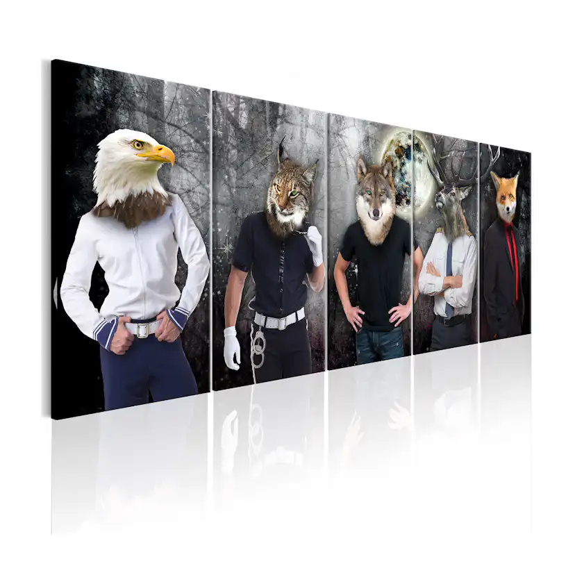 Tavla Arkiio Animal Faces