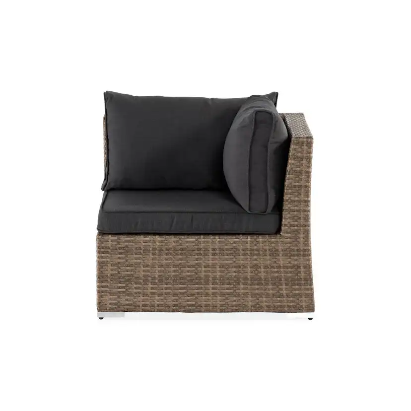 Hörnmodul Comfort Garden Wisconsin Premium Utomhus i Konstrotting