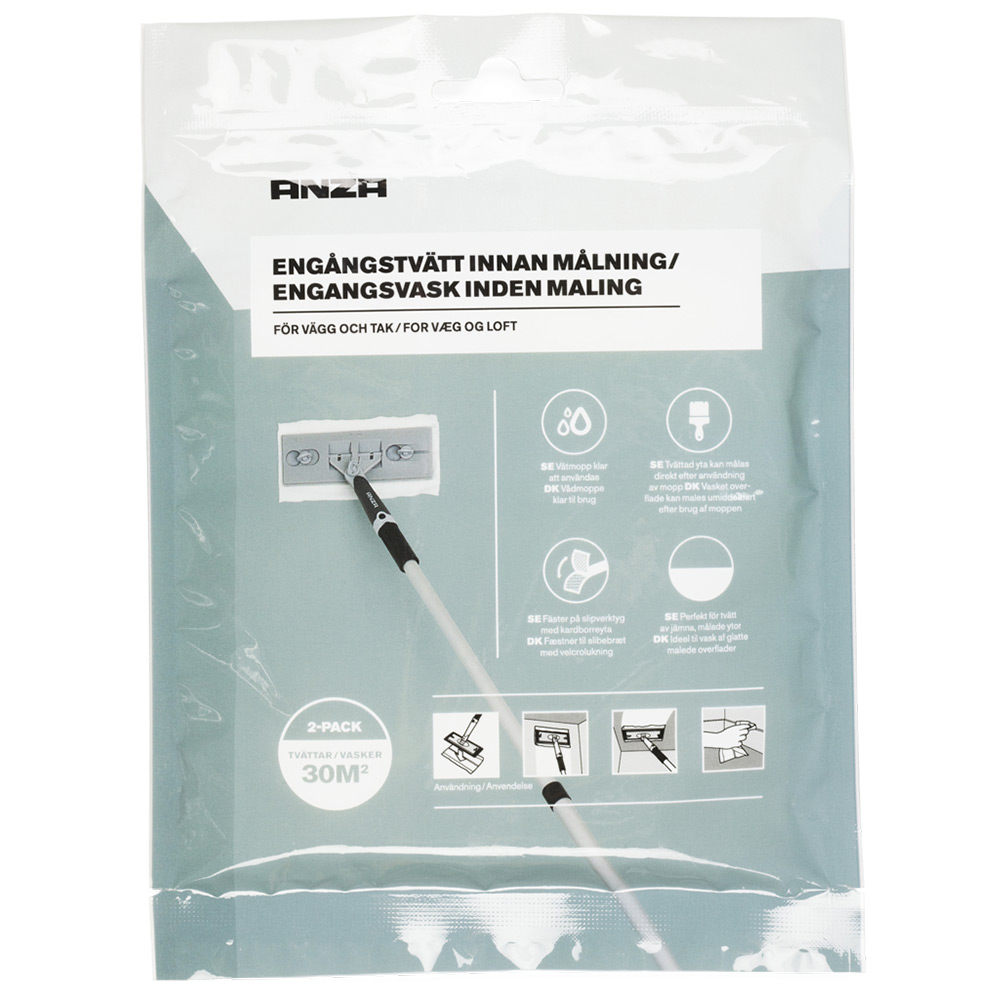 Engångstvätt Anza För Vägg & Tak