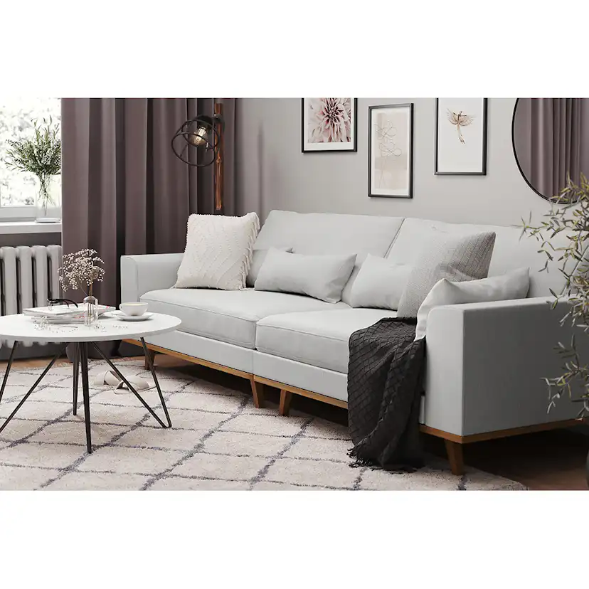 Copenhagen 4-sits Soffa Grå