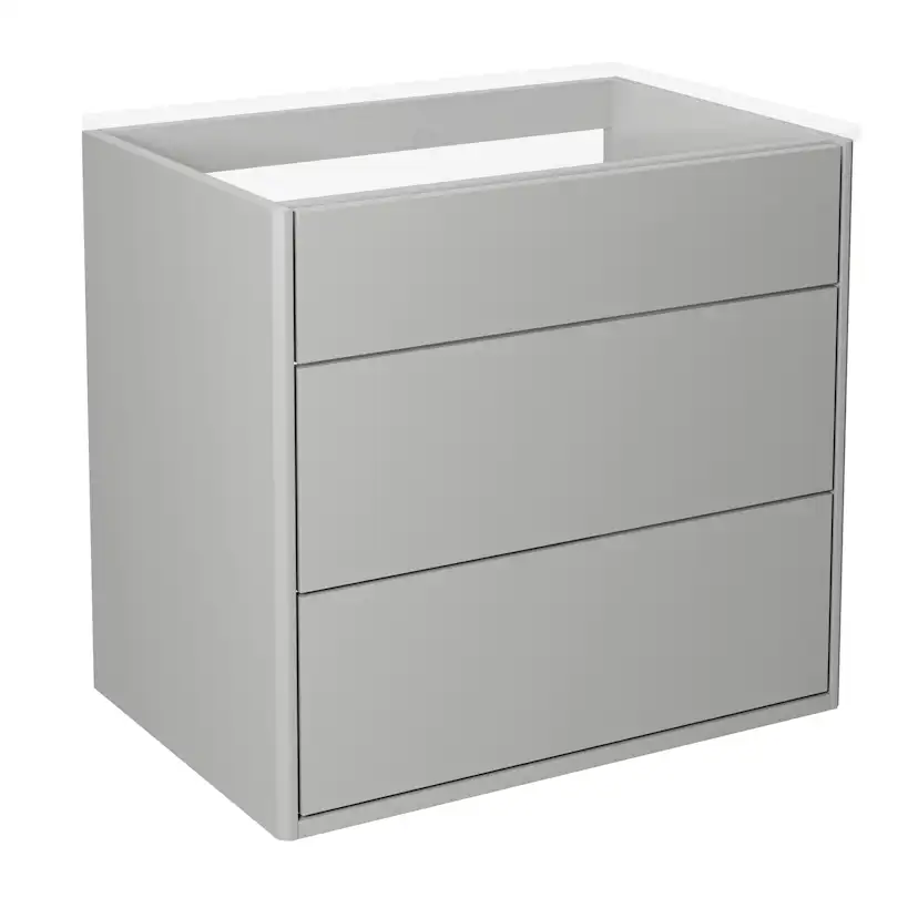 Tvättställsskåp Gustavsberg Graphic Elegans 60 cm - Fukttrög MDF för Badrum