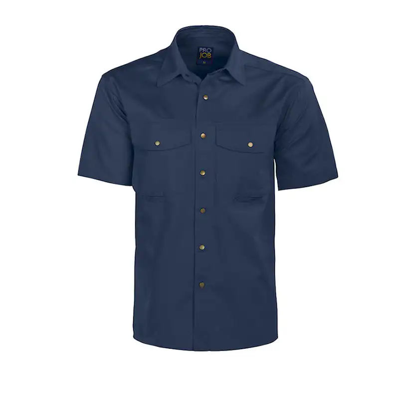 4201 K.ä Skjorta Marin 2XL Storlek: 2XL Marinblå