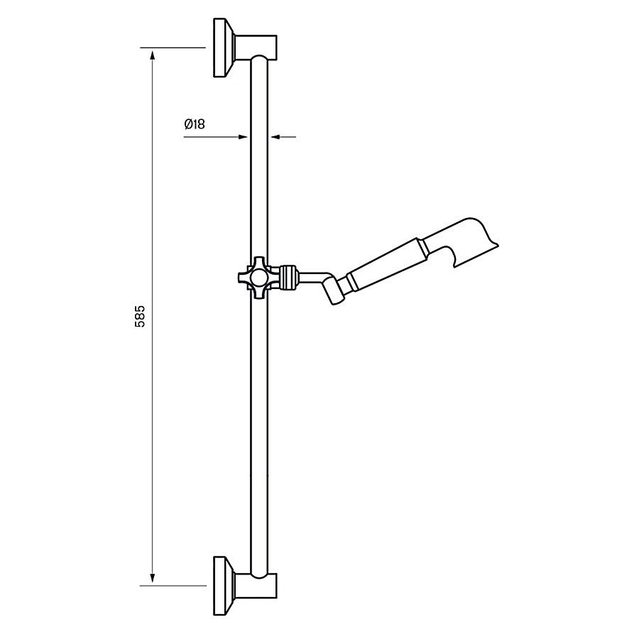 Duschset Tapwell Classic ZSAL 070