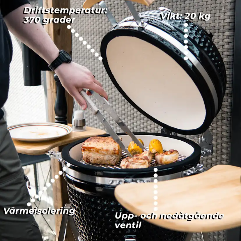 Kamadogrill Limousin Premium 21"