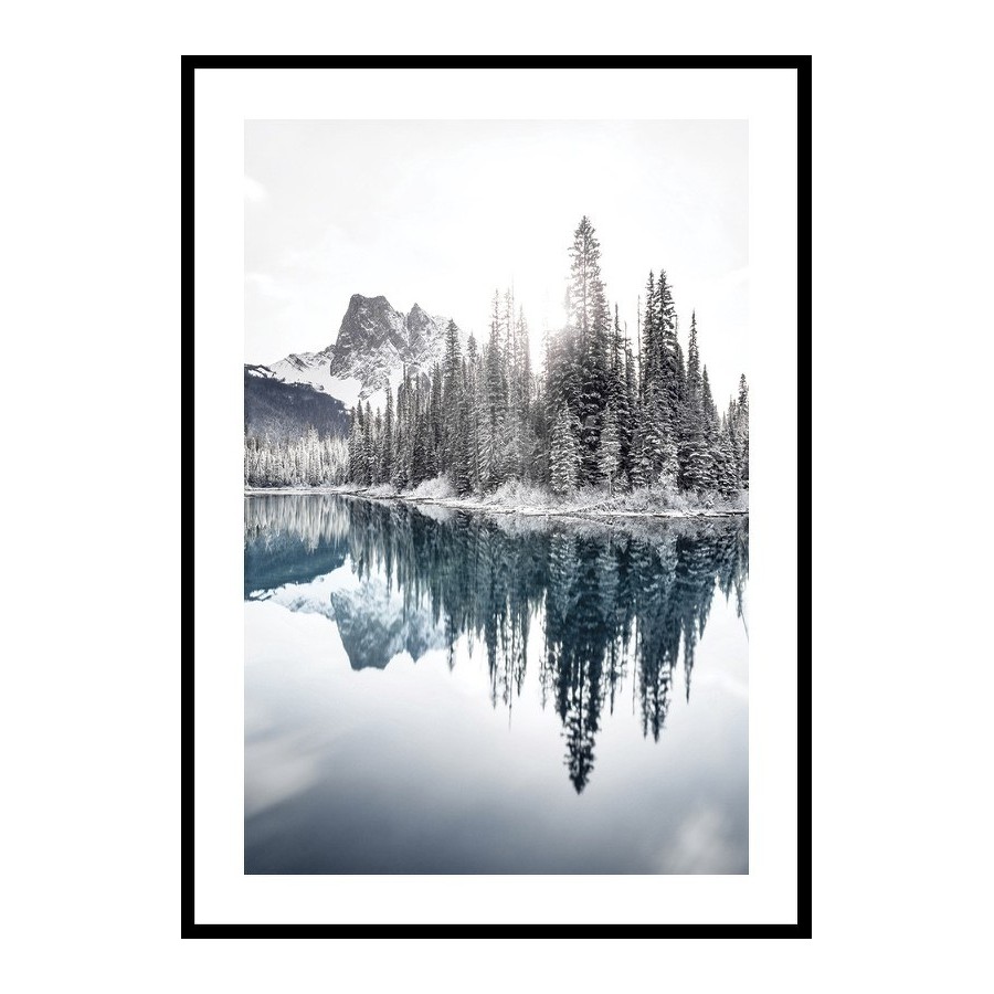 Poster Gallerix Reflections In Emerald Lake