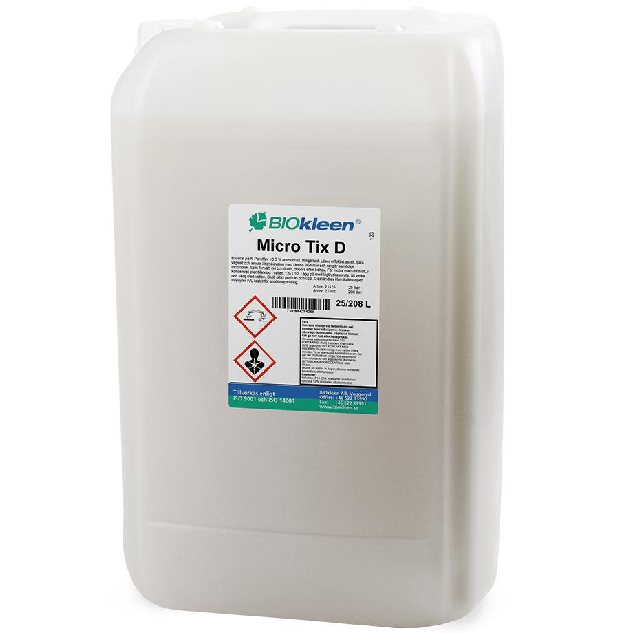 Avfettning BIOkleen Micro Tix D