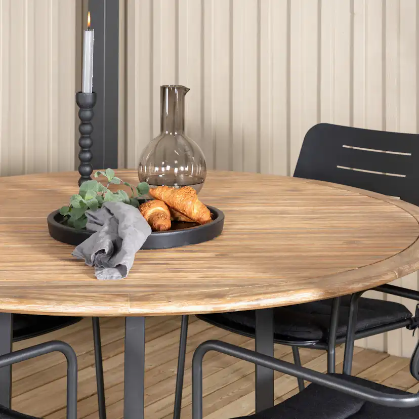 Matgrupp Venture Home Zurc med 4 Nime Matstolar