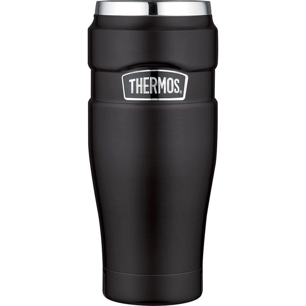 Termos Thermos King Stål 470 ml Svart Läcksäker