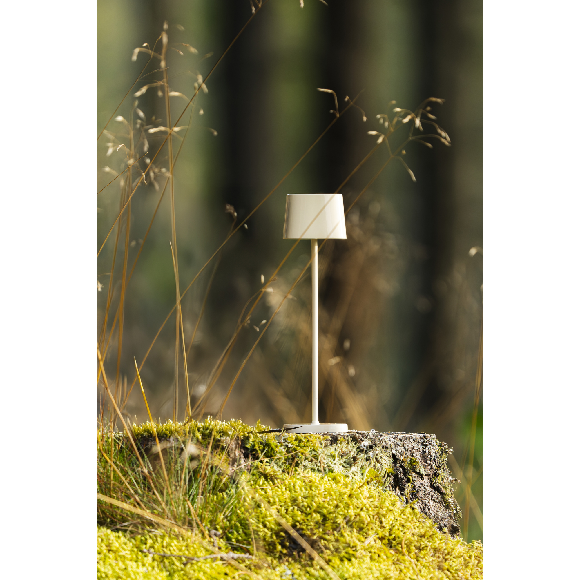 Portabel Lampa Gnosjö Konstsmide Capri Mini Bordslampa USBxGräddvit