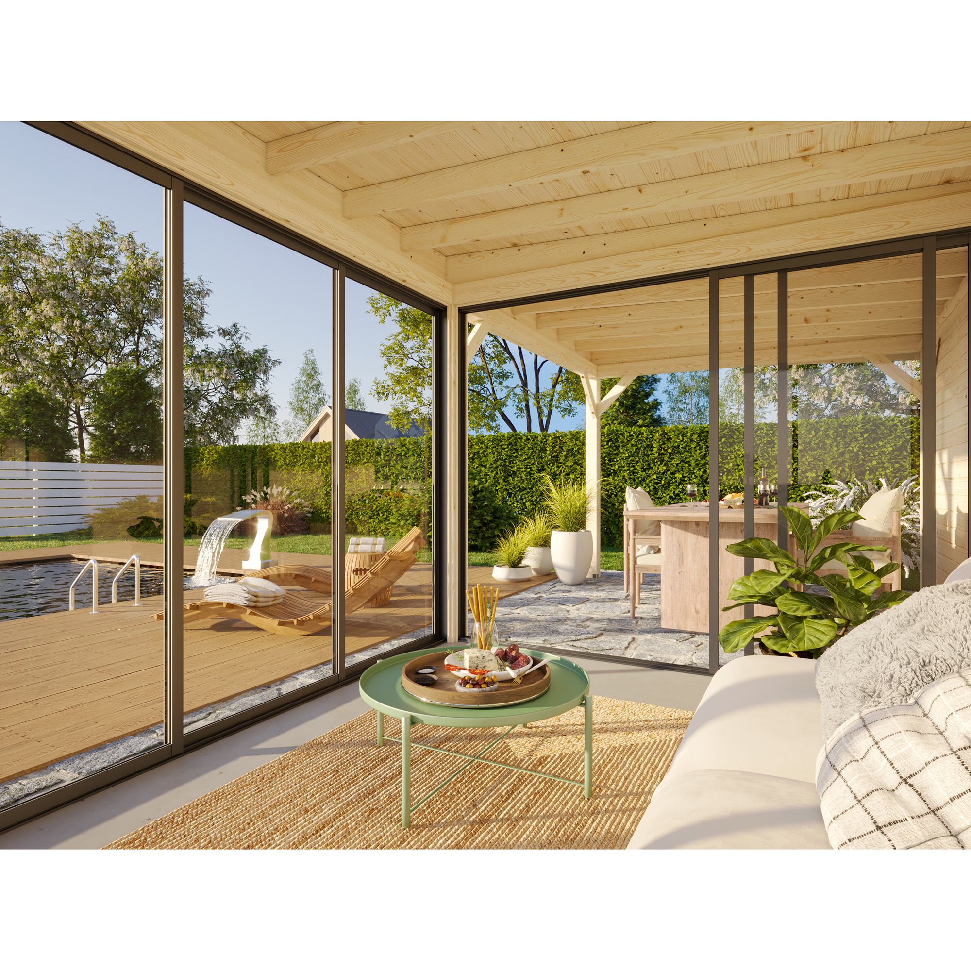 Uterum Palmako Lenna 16,6 m2 Set 706 Slide Plus