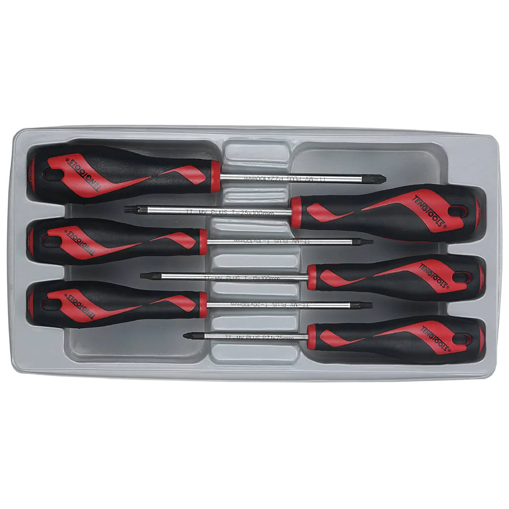 Skruvmejselsats Teng Tools 6-Delar MD906N2