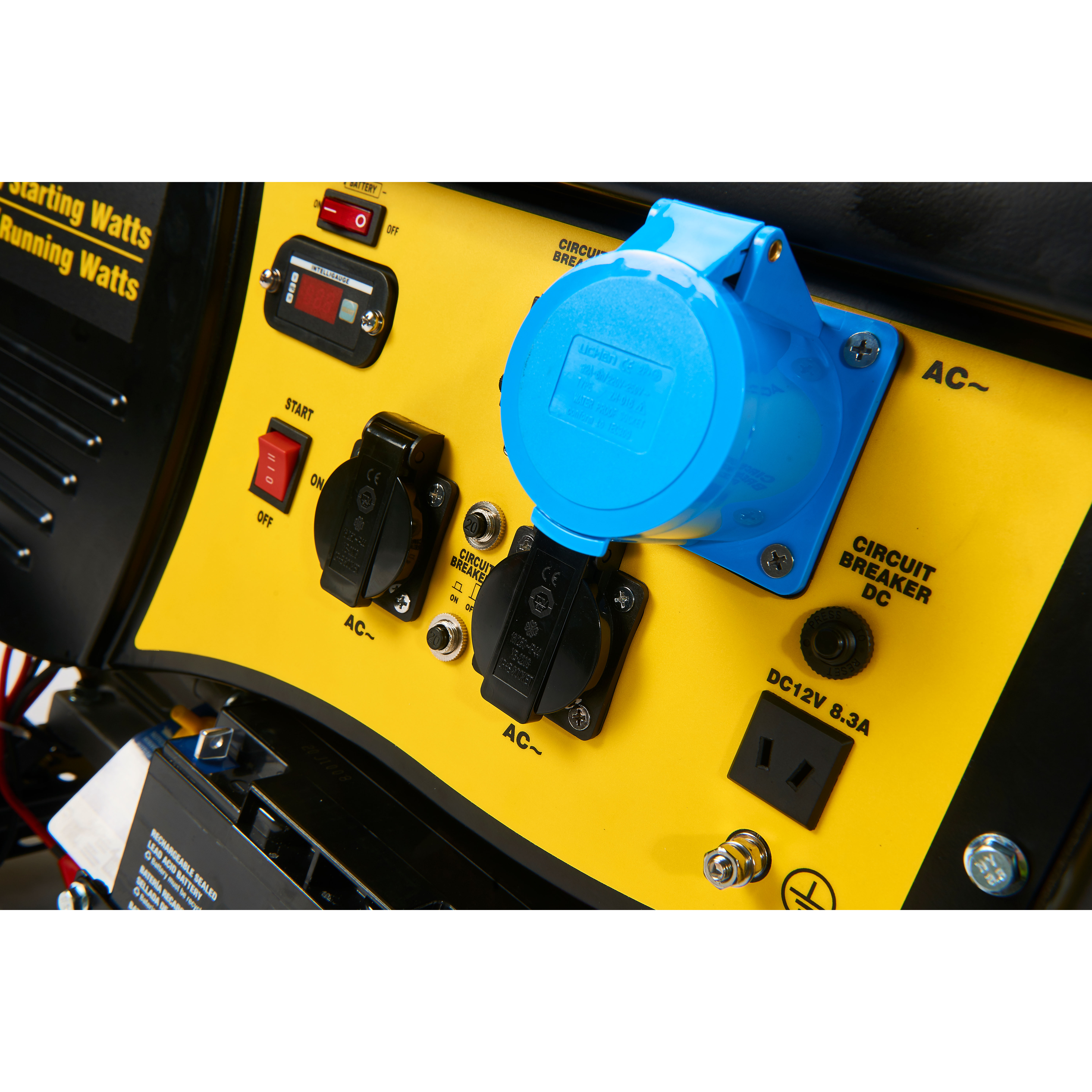 Elverk Champion Generators CPG9000E2 8kW 1-fas bensin med fjärrstart