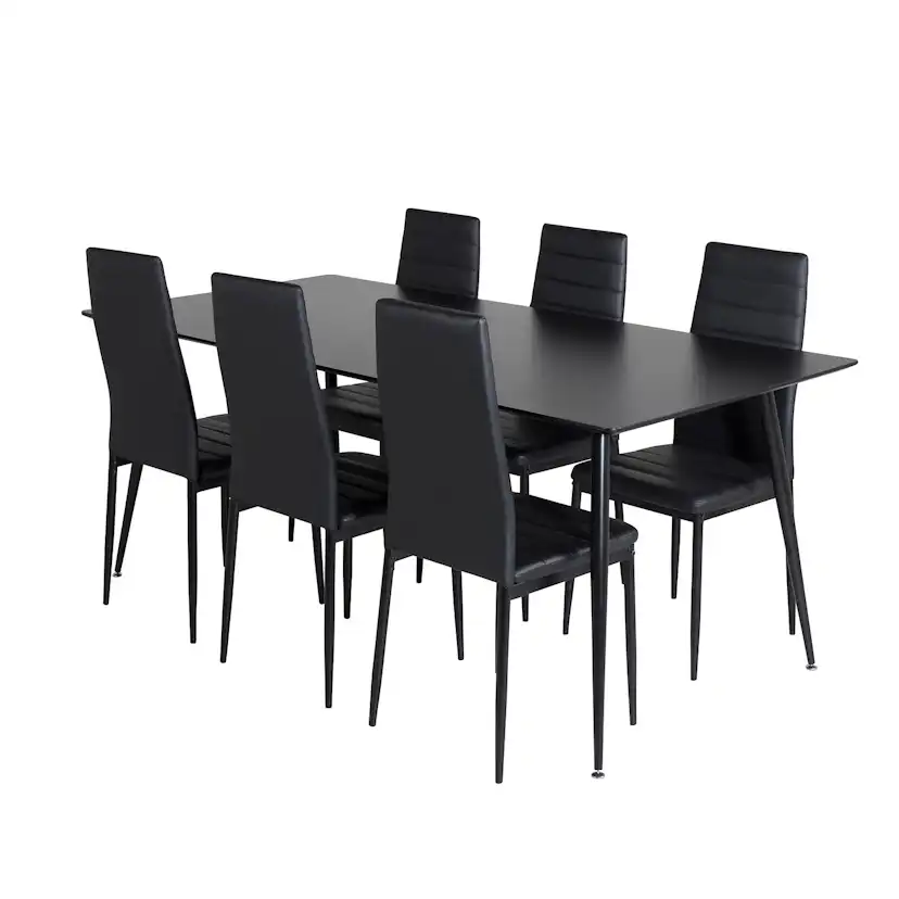 Matgrupp Venture Home Silvia med 6 Sly Stolar