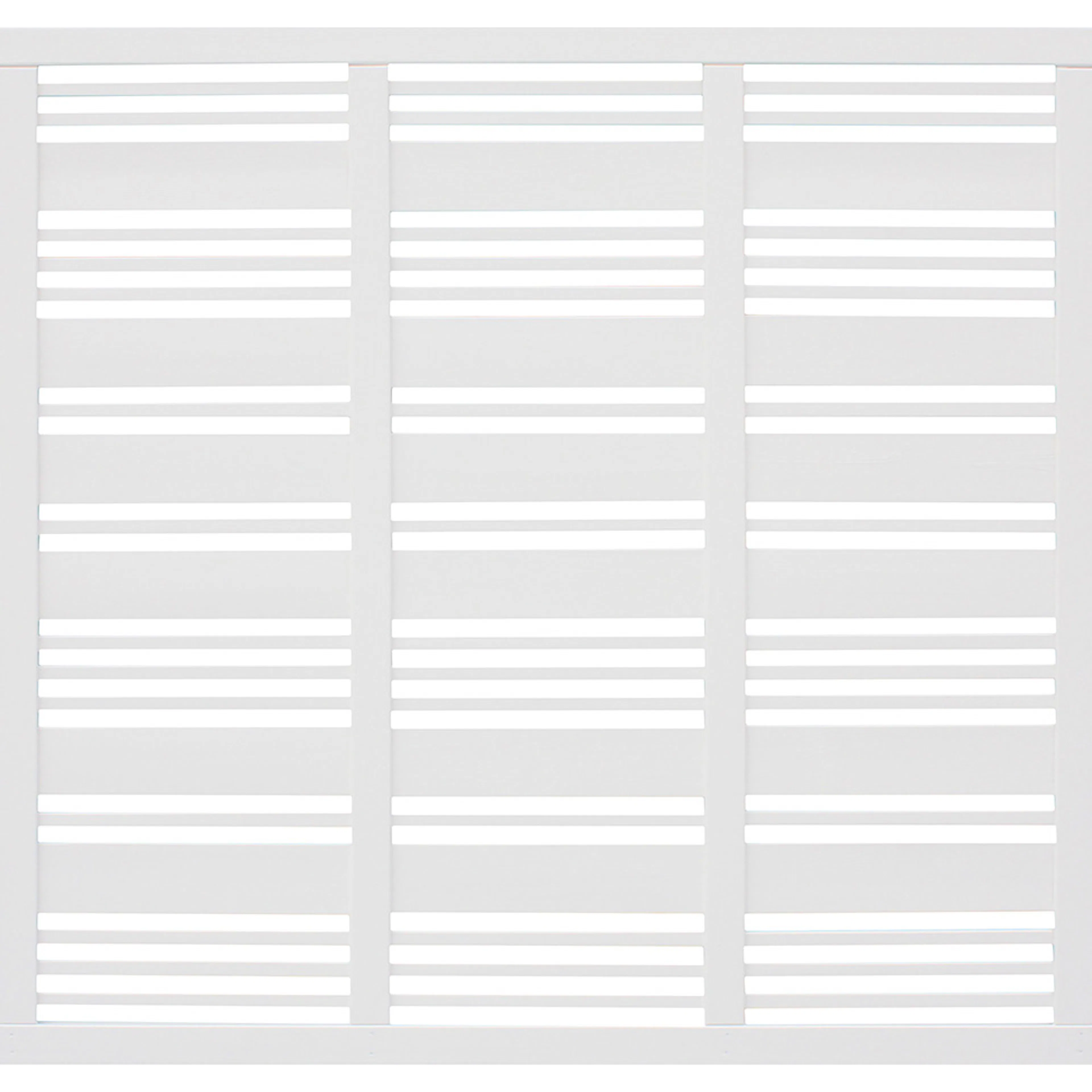 Skärm Jabo Modern 180x170 cm Vit
