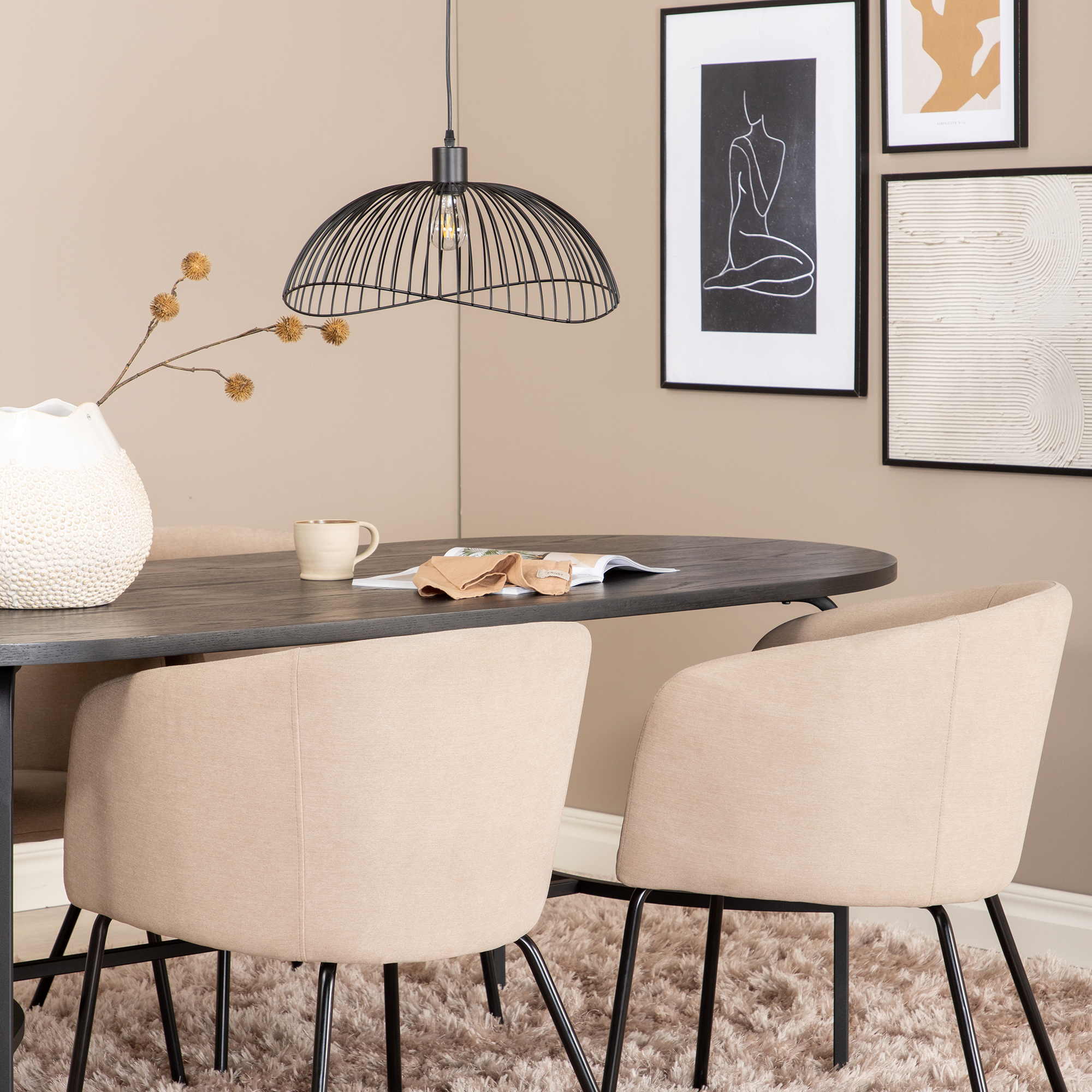 Matgrupp Venture Home San Francisco med 4 Bergen Stolar