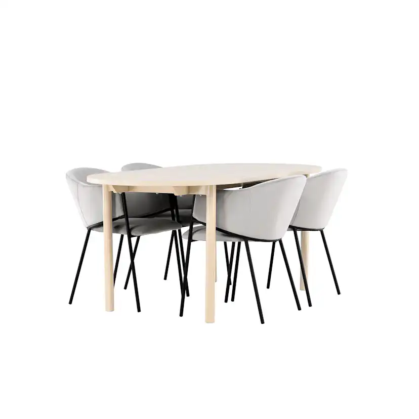 Matgrupp Venture Home Andy 180 med 4 st Evelina Stolar