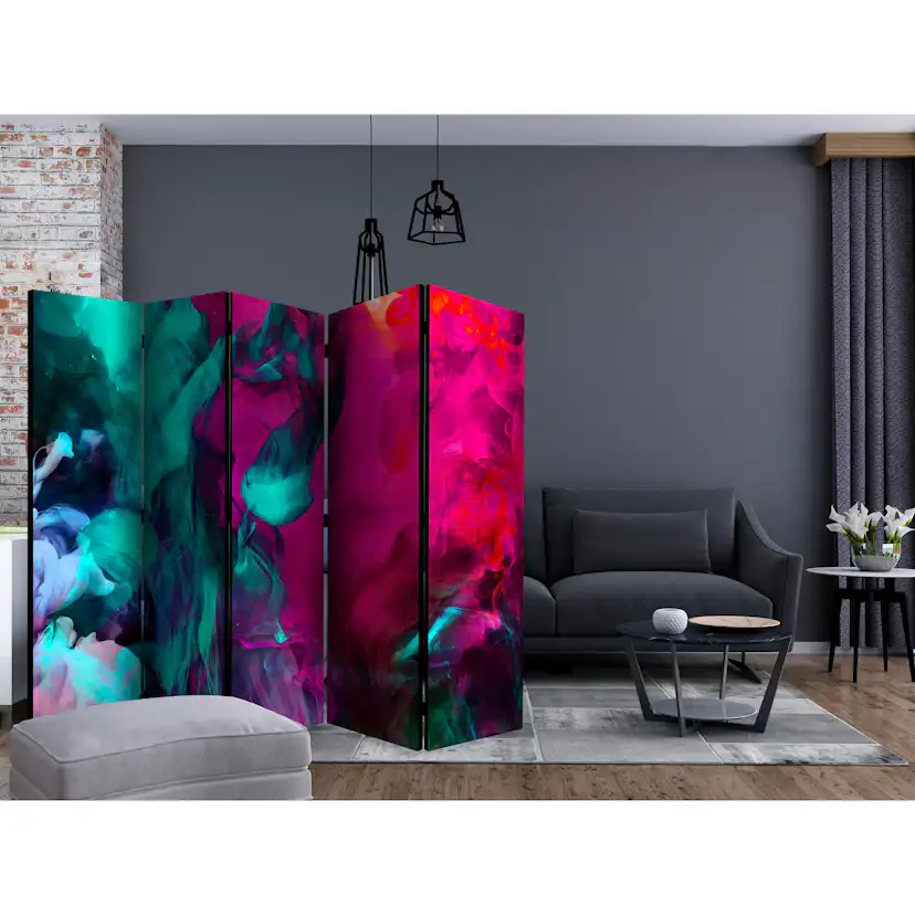 Rumsavdelare Skärmvägg Arkiio Color Madness II 225x172 cm