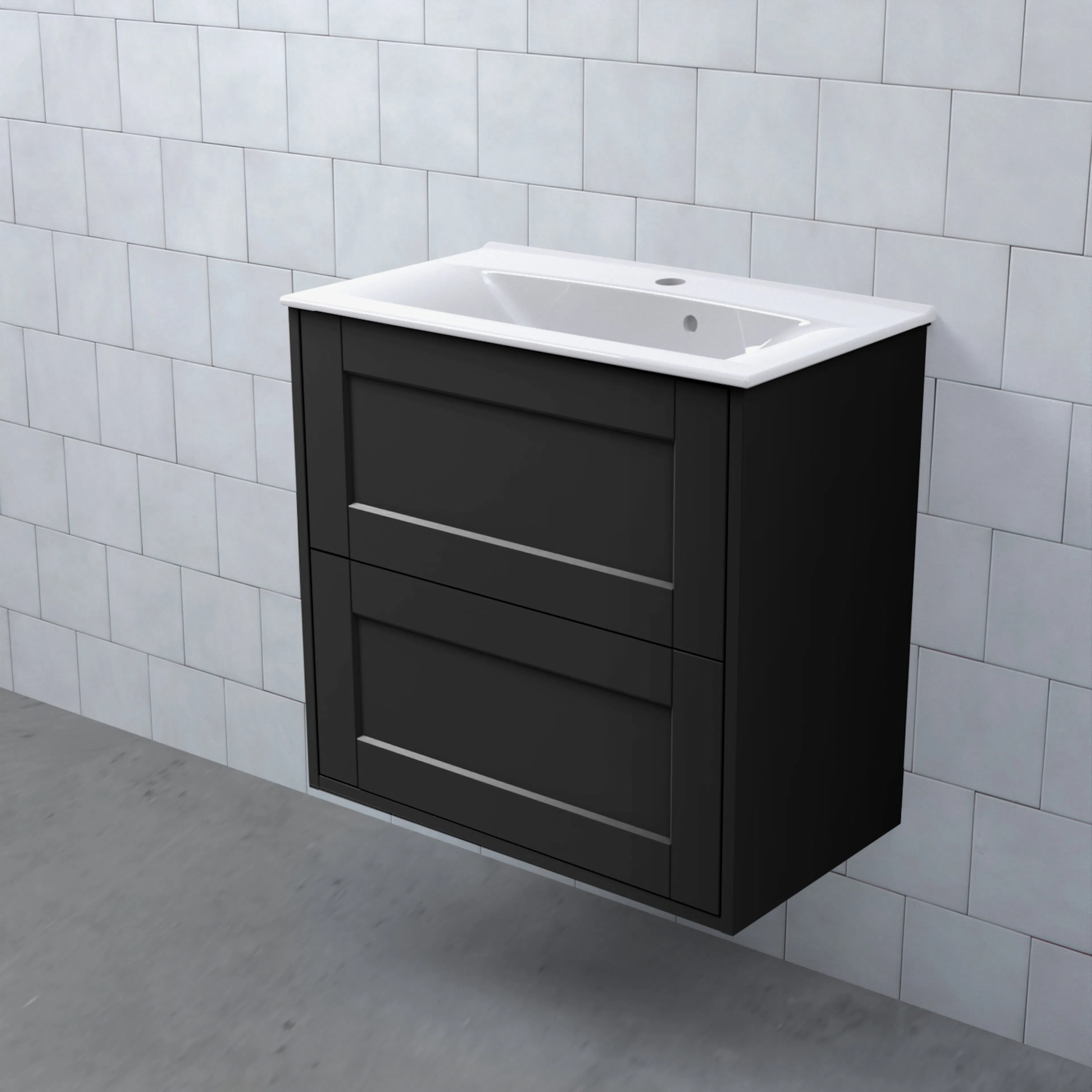 MEJDA Kommod Hög 60-35 Dälja Svart BxHXD: 598x572x365 mm, Dälja Svart