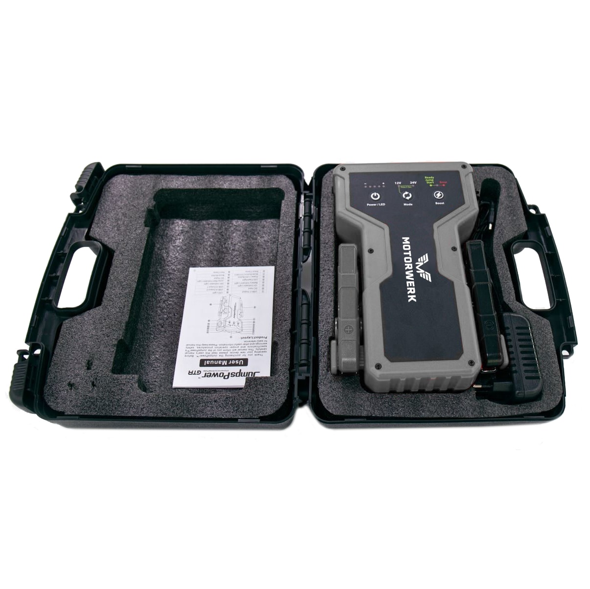 Starthjälp Motorwerk 12/24V 27000mAh